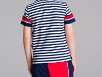 Сорочка трикотажная с воротником поло для мальчиков