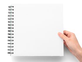 Скетчбук для гуаши HIMI 21,6x21,6 см 50 л 160 гр