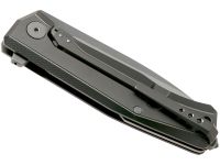 Складной нож LionSteel MT01 GY, сталь M390, рукоять Grey titanium