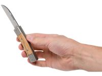 Складной нож LionSteel BestMan Two blades, сталь M390, рукоять Olive