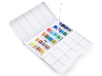 Набор акварели Белые Ночи "Путешествия", 24 шт х 2,5 мл, пластик