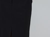 Прямая юбка макси, Черный