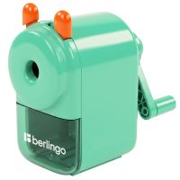 Точилка механическая Berlingo, 2 в 1, пласт. корпус