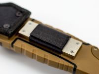 Нож для выживания с огнивом и точилкой Ganzo G8012, коричневый