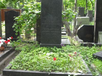 Могила - Чуваков Никита Емельянович (1901-1965), Герой Советского Союза