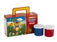 Пальчиковые краски "Цветик" 6 цв*80 мл