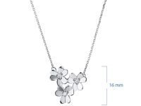 Колье из серебра с бриллиантами э0601кл03185300