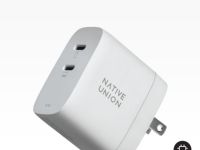 Сетевое зарядное устройство Native Union Fast GaN Charger 2USB-C, PD, 67 Вт белый