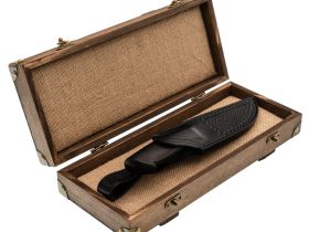 Шкатулка для ножа Милитари, сосна