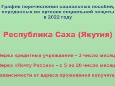 В Пенфонде пояснили график выплаты социальных пособий