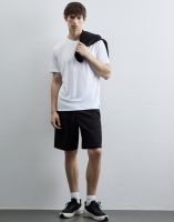 Чёрные спортивные шорты с карманами карго Глория Джинс