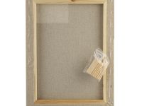 Холст грунтованный на подрамнике "Ладога" 18х24 см, 280 г, 55% лён, 45% хлопок, прозрачный акриловый