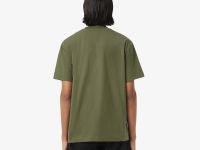 Мужская хлопковая футболка Lacoste с коротким рукавом