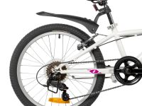 Детский велосипед Foxx Jasmine 20 V, год 2026, цвет Белый