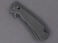 Складной нож Daggerr Begemot Slim All Black, сталь VG-10, рукоять G10