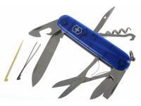 Нож перочинный Victorinox Climber, сталь X55CrMo14, рукоять Cellidor®, синий, 14 функций, 91мм