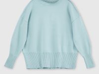 Трикотажный женский джемпер с вискозой