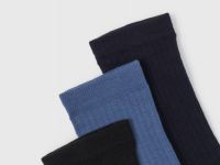 Носки для мальчиков, 3 пары, Голубой
