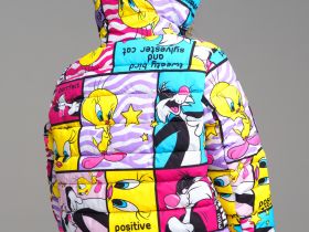 Куртка текстильная с полиуретановым покрытием для девочек