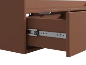 ТВ-тумба подвесная Воямполь 150x28 Терракотовый