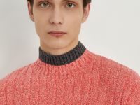 Джемпер прямого силуэта с шерстью