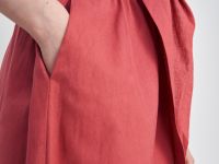 Юбка изо льна и хлопка