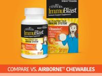 21st Century, ImmuBlast, витамин C, с цитрусовым вкусом, 32 жевательные таблетки