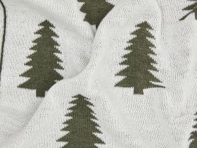 Плед Abete rosso, зеленый