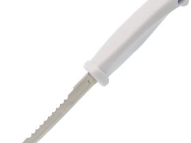 Нож разделочный Rapala RSB4BX, нержавеющая сталь, рукоять пластик, белый