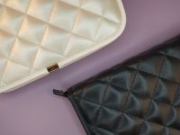 Пенал стяжённый для кистей Альбатрос 230*155 мм, эко кожа, чёрный