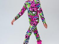 Термокомплект трикот. для девочек: фуфайка (футболка) с длин. рук, брюки для эпизод. использования