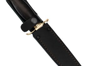 Финка НКВД МТ-107, сталь 95х18, латунь, граб, Ворсма