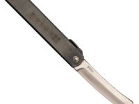 Нож складной Higonokami Nagao Kanekoma, 100мм, сталь SK-5 3 слоя, рукоять сталь черная