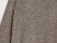 Вязаное платье из пряжи с шерстью, Коричневый