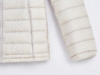 Куртка стеганая с наполнителем из натурального пух