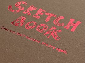 Альбом для эскизов Potentate Simple Sketch Book (Craft Cover) A5 120 л 100 г