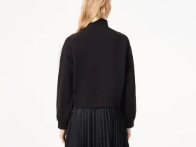 Женское плиссированное платье-толстовка Lacoste на молнии