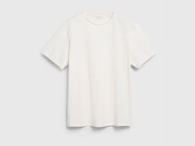 Футболка с необработанным краем, Белый