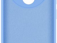 Клип-кейс Krutoff Silicone для Xiaomi REDMI 14C Голубой