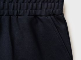 Комплект трикотажный для девочек: жилет, юбка