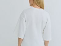 Футболка с брошью, Белый