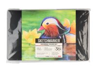 Набор карандашей акварельные Sketchmarker "Универсальный", 36 цветов, жестяной пенал