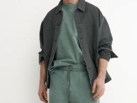 Трикотажные шорты, Зеленый