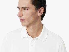 Мужское поло Lacoste из смеси эластичного органического хлопка