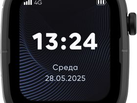 Умные часы Elari 4G Go Чёрные