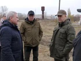 Юрий Трутнев проверил ход восстановительных работ на подшефных Дальнему Востоку территориях ДНР