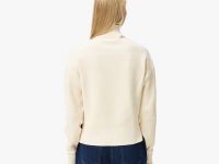 Женский свитер Lacoste RELAXED FIT с высоким воротом на молнии