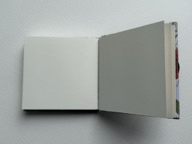 Блокнот для акварели Mairtini "Подсолнухи" 9х9 см 300 г, хлопок