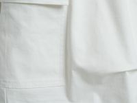 Брюки-парашюты для девочек, Белый