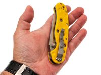 Складной нож Steelclaw "Сырная Крыса ", сталь AUS8, рукоять G-10 желтая
